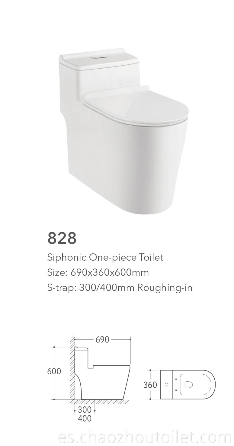 828 One Piece Toilet